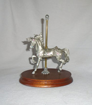 Chilmark Pewter Carousel Horse SATIN LADY Figurine 1987 - $24.75