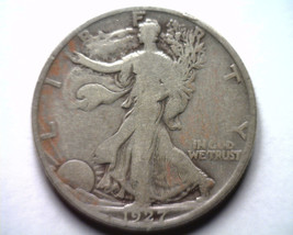 1927-S Walking Liberty Half Good / Very Good G /VG Nice Original Coin Bobs Coins - £15.73 GBP