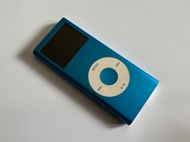 UNTESTED - Apple 4GB iPod Nano - 2nd Generation - Blue - MA428LL / A1199 - £15.45 GBP