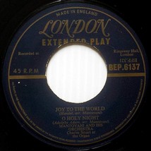 Montovani &amp; His Orchestra - Christmas Carols 4-Track EP London Records B... - $2.27