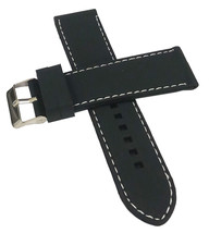 22mm Silicone Rubber Watch Band Strap Fit Diver Promaster Pin Buckle - £10.30 GBP