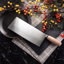 Stainless Steel Kitchen Knives 4Cr14 Chinese Cleaver Knife High Hardenes... - £15.97 GBP