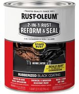 Rust-Oleum 344763 Automotive 2-In-1 Rust Reform &amp; Seal Quart 32 Fl Oz Pa... - £31.93 GBP