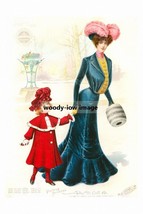 rp10657 - Ladies &amp; Girls Fashion from 1902 - ideal to frame - print 6x4 - $2.80