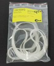 LOT OF 4 NEW GLATT 1-902-00267D TRANSPARENT SILICONE BULLEYE GASKETS 150... - £30.63 GBP