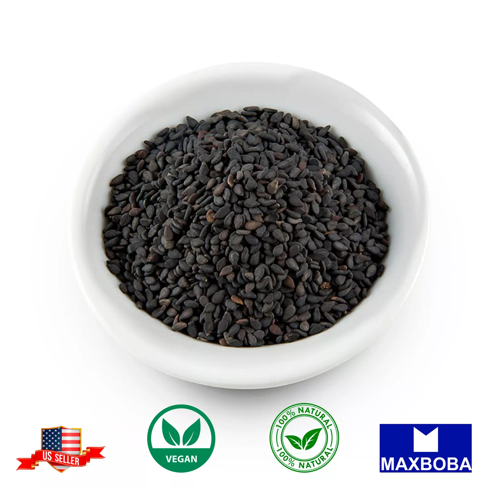Tukmaria Seeds (Basil or Sabja) Whole Raw 100% Pure Natural Indian Spice - $7.32