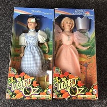 The Wizard of Oz Dorothy &amp; Glinda Dolls Yellow Brick Road Collection Trevco 1998 - £35.41 GBP