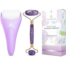 PUR Botanicals Ice and Amethyst Roller for Face 2-in-1 Set - NEW - £23.45 GBP