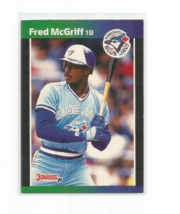 Fred Mc Griff (Toronto Blue Jays) 1989 Donruss Baseball Card #70 - £3.92 GBP