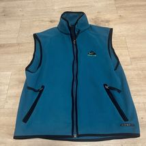Nike ACG Fleece Vest Full Zip Therma-FIT Green Sz M 8-10 Womens 1997 Nor... - $31.61