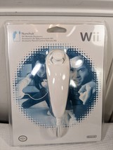 NEW Official Nintendo Wii Nunchuk Nunchuck Controller White RVL-A-FW-USZ... - $19.00