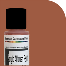 Aged Mineral Red 1oz Acrylic Air Brush Paint - $4.90