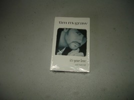 Tim McGraw &amp; Faith Hill - Its Your Love (Cassette Single, 1997) Brand New Sealed - £11.05 GBP