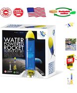 DIY Outdoor Water Rocket Kit with Launcher and Pump - Fun STEM Science Toy - $1,107.60 MXN