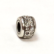 Brighton Mini Stone Bead J92182, Silver Finish, New  FITS MINI ONLY - $8.54
