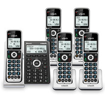 5 Handsets Cordless Home Phone with Bluetooth, Answering System, Smart C... - €384,71 EUR