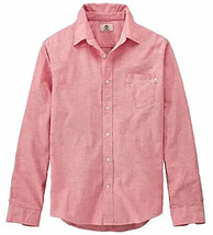 Timberland Men&#39;s Gale River Oxford Red Button Down Shirt 8747j-625 SIZE : S - $22.53