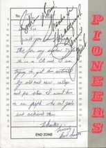 James Jim Street Signed Response to Fan Letter Texas Longhorns National ... - £63.30 GBP