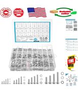 2024-Piece Metric Screw Assortment Kit - Durable Stainless Steel Bolts &amp;... - $664.49 MXN