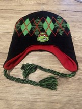 Nickelodeon Teenage Mutant Ninja Turtles TMNT Raphael Laplander Beanie Hat Cap - £19.16 GBP