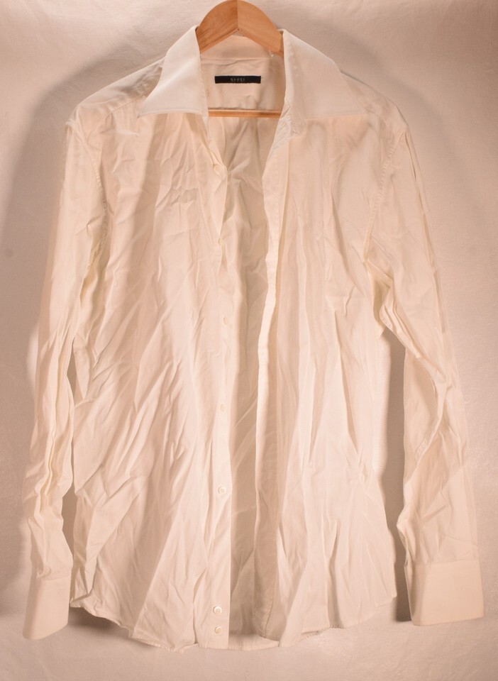 Authenticity Guarantee
Gucci Mens Cotton Shirt White 43/17 Item image 3