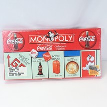 Coca-Cola Monopoly Board Game NIB Sealed Collector&#39;s Edition 1999 USA Co... - $127.39