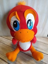Classic Toy Co Duck Plush Stuffed Animal Toy Red/Orange Duck Bird Chick 10&quot; - £6.21 GBP