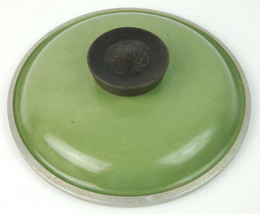 Vintage Club Aluminum Cookware Olive Green Replacement Lid Measures 6-3/4&quot; - £11.36 GBP