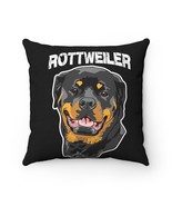 Rottweiler Spun Polyester Square Pillow - $30.56+