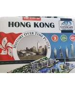 City of Hong Kong History Over Time  4D Cityscape Puzzle NEW SEALED - £28.09 GBP