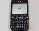 LG 900G Black/Silver QWERTY Keyboard Phone (Tracfone) - £13.54 GBP