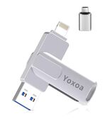 MFi Certified 512GB Flash Drive for iPhone &amp; iPad, High-Speed Photo Stic... - $931.45 MXN