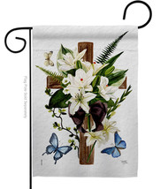 Lily Cross - Impressions Decorative Garden Flag G153087-BO - £15.66 GBP