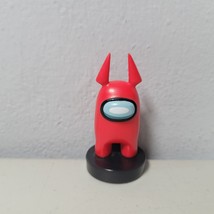 Toikido Among Us Crewmates Stampers 2.5&quot; Figure The Red with Horns InnerSolth - £8.76 GBP