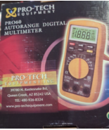 Pro-Tech Autorange Digital Multimeter Pro60 w/ Probes - $41.09