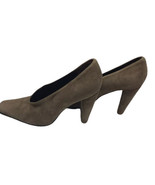Martinez Valero Brown Suede Pumps Womens  Size 7B  Made in Spain. - $19.00