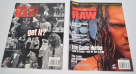 Lot of 2 WWF Raw Magazines -  June &amp; Dec 1999 -  Both Tori Posters Intact - $697.22 MXN
