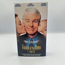 Father Of The Bride Part II VHS 1995 Comedy Steve Martin Diane Keaton - $9.55