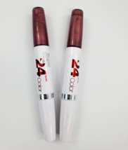 2X Maybelline SuperStay 24HR Wear Lip Color 120 Always Heather  New - £11.79 GBP