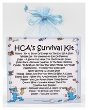 HCA&#39;s Survival Kit - Fun, Novelty Gift &amp; Greetings Card / Secret Santa - £6.48 GBP