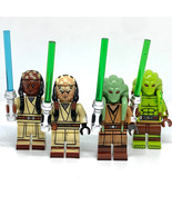 Minifigure Accessories Toys Jedi Knight All 4 Jedi Minifigure Bundle - A... - $66.13