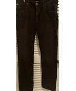 Citizens of Humanity Sid Jeans Men&#39;s 33x32 Straight Stretch Corduroy Bro... - $41.01 CAD