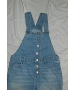 Youth Girls Classic The Childrens Place Brand Denim Overalls size 10 / 2... - £13.03 GBP
