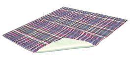 Essential Medical Supply Quik-Sorb 34&quot; x 36&quot; Plaid Quilted Reusable Underpad - £18.82 GBP