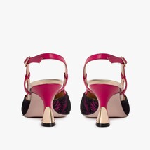 The Bali Fuchsia Leather Slingback Women Sandal image 3