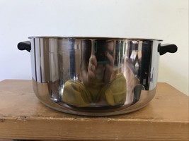 Vintage Farberware Stainless Aluminum Clad 6 qt Stockpot Stock Soup Pot Pan - $46.52