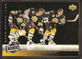 Boston Bruins Joe Juneau All Rookie Team 1993 Upper Deck Hockey Card # 282  - £0.40 GBP