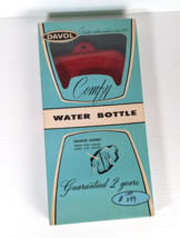 vintage 1940/50s Davol Rubber water bottle ice bag combo w/original box ... - $34.64