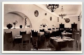 Mexico Hotel Guadalajara Dining Room Real Photo Postcard C35 - £10.33 GBP
