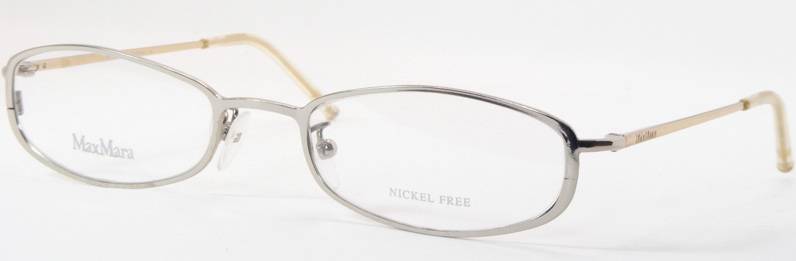 MaxMara Safilo MM205 991 Pâle Or Lunettes MM 205 51-20-130mm Italie - $76.30